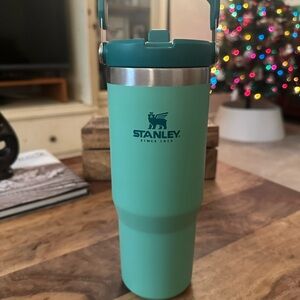 Stanley Mint Green Travel Tumbler